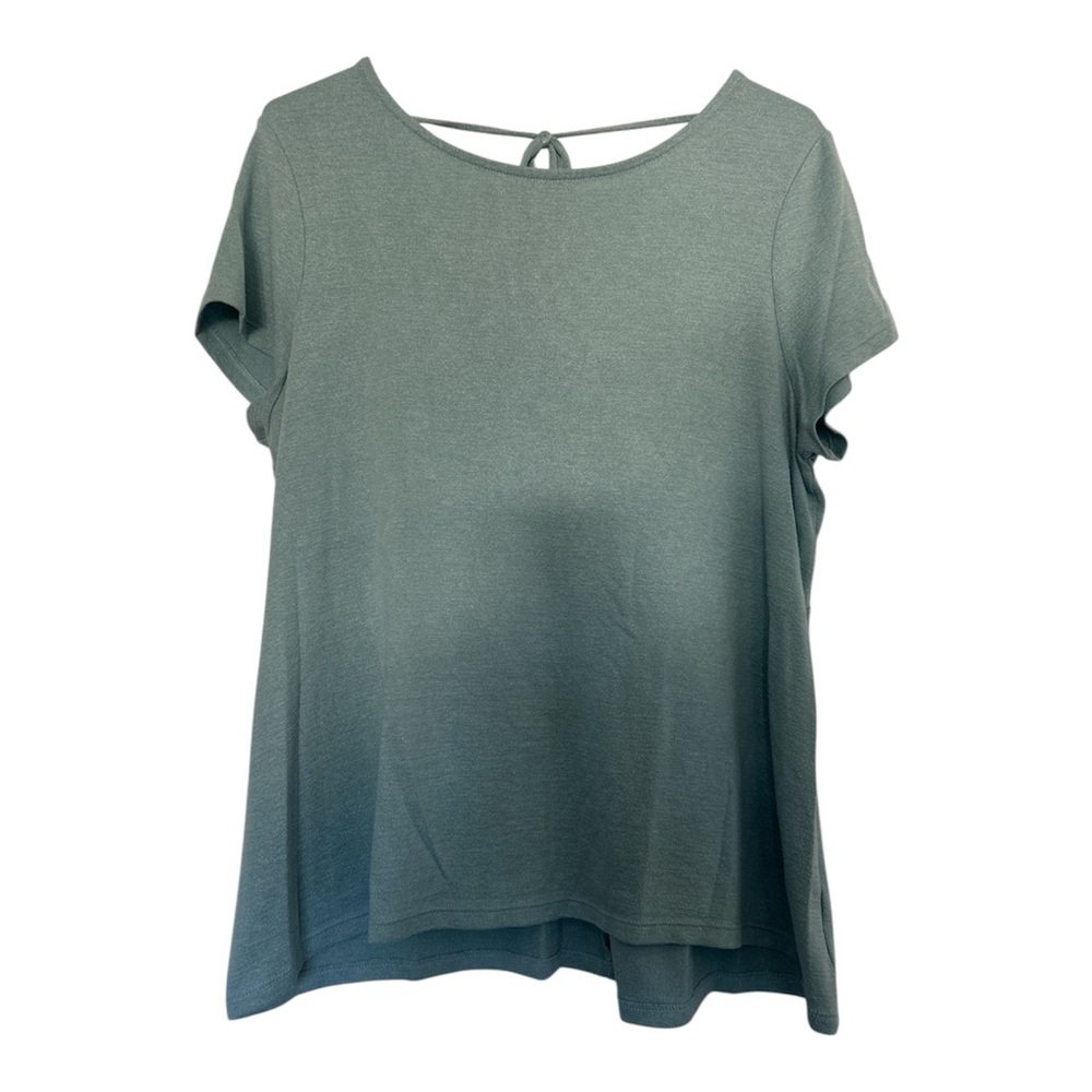 GAP Short Sleeve Knit top with Open Back
